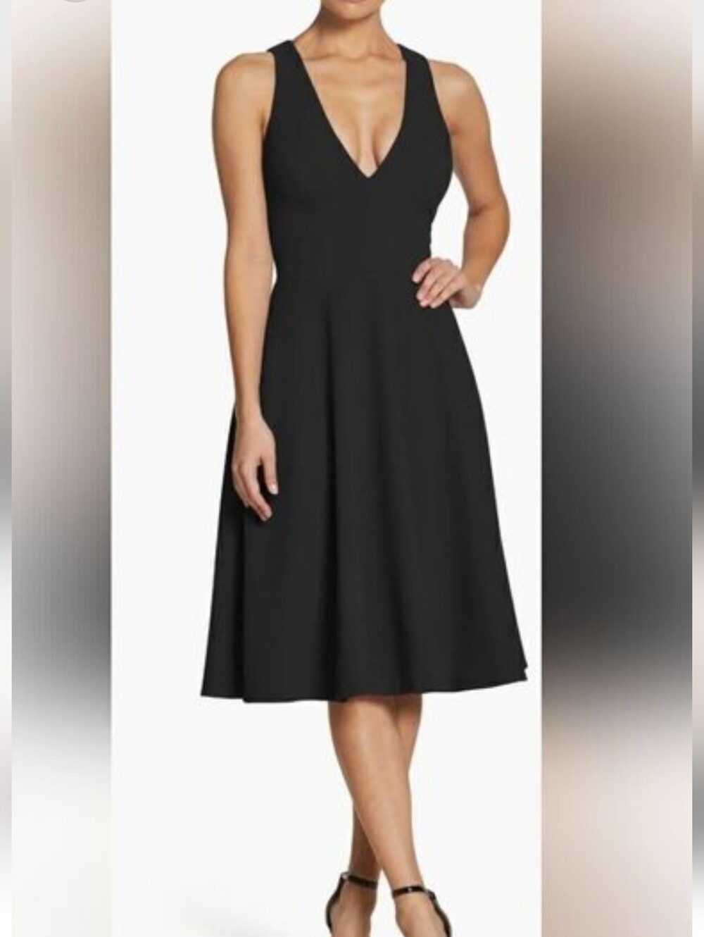 Dress The Population: Black A-Line Dress